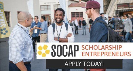 Apply to Come to SOCAP20 Virtual as a SOCAP Social Entrepreneur!